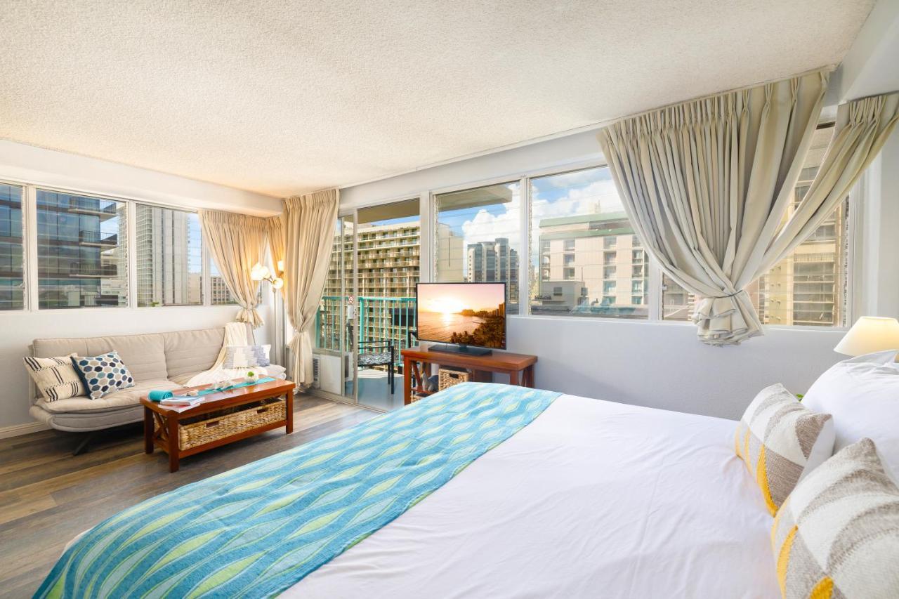 Apartamento Beautiful Studio In The Heart Of Vibrant Waikiki Honolulu Exterior foto